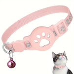 Creative Cartoon Printed Pet Cat Locator Collar