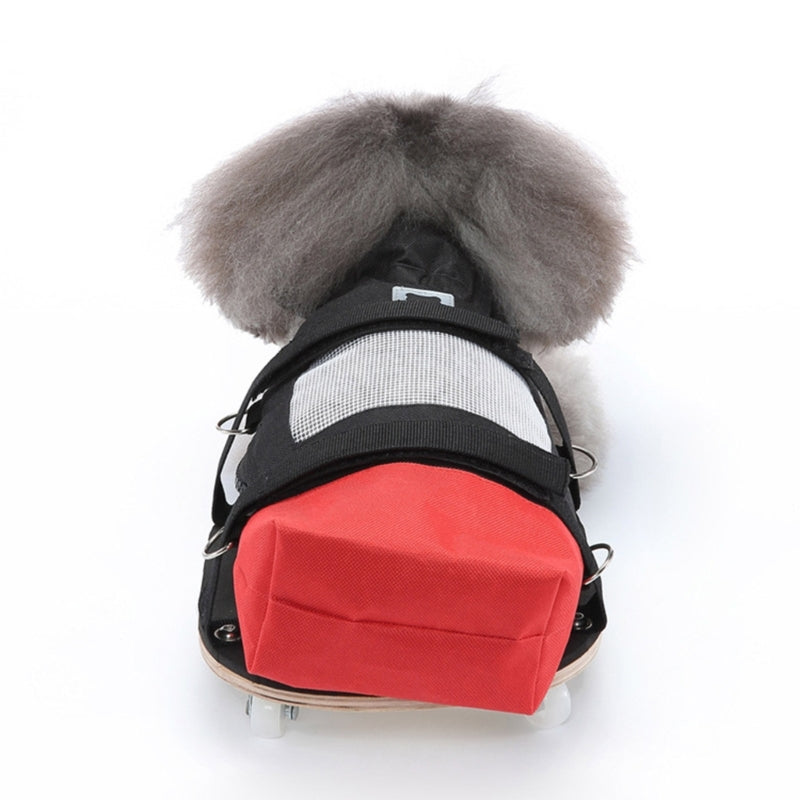 new Breathable For Paralyzed Pet Cloth Walking Drag Bag for Disabled Dog Cat