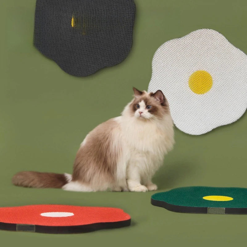 Flower Scratching Pad for Cats On Wall Cat Wall Scratcher Corrugated Cardboard