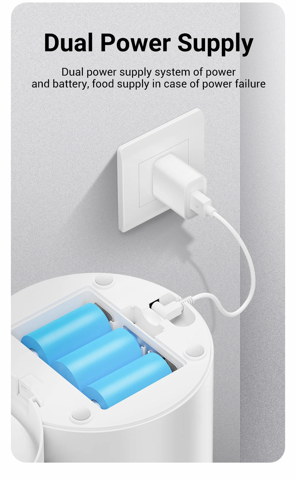 ROJECO Automatic Dog Feeder With Camera Video Pet Food Dispenser Smart APP Remote Control Auto Feeder For Kitten Cat Accessories