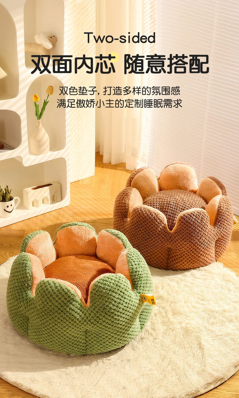 Winter Thickened Warm Cat Bed,Cactus Pet Bed Soft Sleeping Nest for Cats,Cat accessories,Cat's house, Dog Bed & Dog Mat