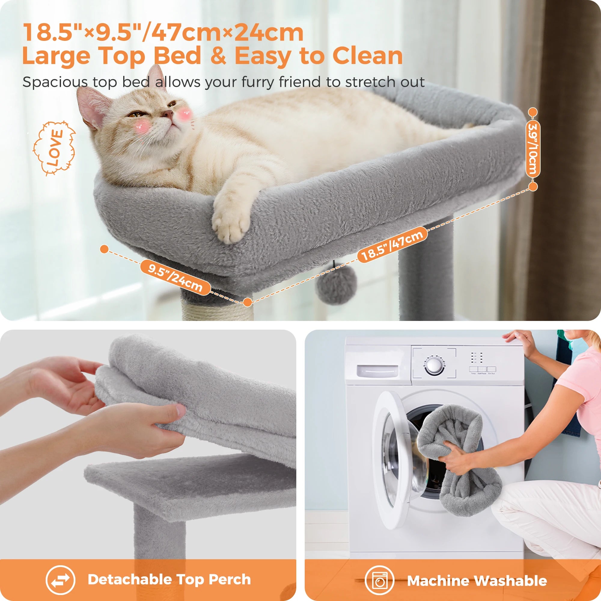 Free Shipping  Multi-Level Cat Tree For Cats With Cozy Perches Stable Cat Climbing Frame Cat Scratch Board Toys Cat Furniture