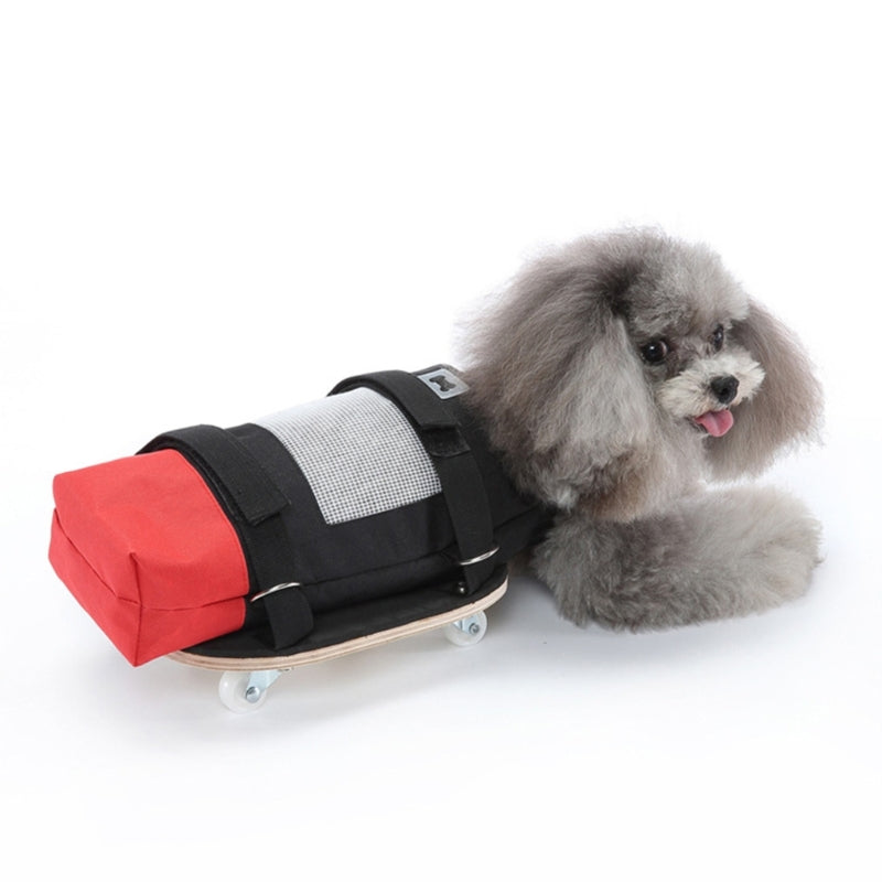 new Breathable For Paralyzed Pet Cloth Walking Drag Bag for Disabled Dog Cat